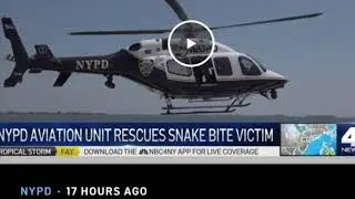 Nypd Aviation Rattle Snake Rescue