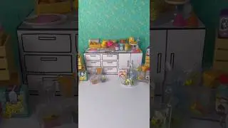 Miniverse Mini Kitchen Organizing #miniverse #minikitchen #minibrands #shorts #miniversekitchen