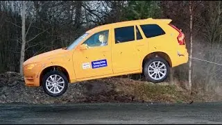 Kraschtest med nya Volvo XC90 &ndash; 