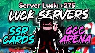 Как присоединиться к серверу удачи в Anime Card Clash #roblox