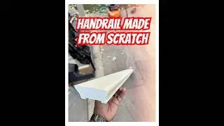 HOW TO MAKE And Handrail From Scratch!