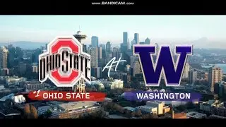 BIG TEN on CBS intro | 1 Ohio State @ Washington | 9/27/2025