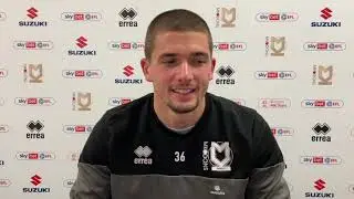 PRESS CONFERENCE: Max Watters enjoying MK Dons spell