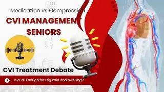 CVI Management Seniors Debate: Compression Or Medications For Lasting Relief?