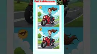 🧠 💡 Spot the Difference Game | Difficulty: Medium #spotthedifferencegame #puzzle #spotthedifferences