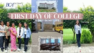 I FINALLY STARTED COLLEGE! 🎓 First Day Experience |*Expectations Vs Reality Miet Kumaon College Vlog
