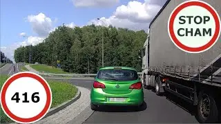 Stop Cham #416 - Niebezpieczne i chamskie sytuacje na drogach