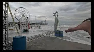 Erin destroys AC NJ Hardrock Beach dance floor stage and tiki bar