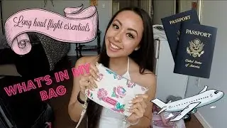 Long Haul Flight ESSENTIALS l ✈ What I pack in my carry on!! ✈