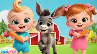Yes Yes Vegetables on the Farm | Lala Loops | Cartoon | Nursery Rhymes & Baby Songs