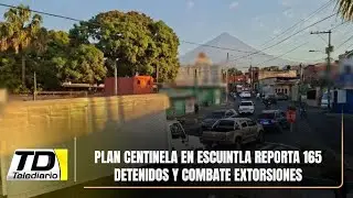 Plan Centinela en Escuintla reporta 165 detenidos y combate extorsiones