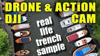 DJI Mini Drone and Action Cam Footage - Real Life Samples