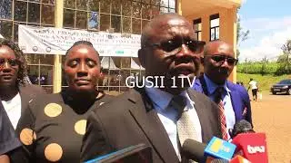 KENYA PROGRESSIVE NURSES ASSOCIATION  PRESIDENT MICHAEL NYONGESA -KISII WORKSHOP 