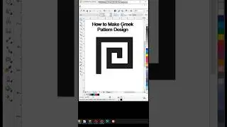 Create Greek Pattern Vector in #coreldraw #tips #shorts #greek #pattern #graphicdesign