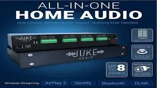 Лучшее предложение: Juke-8: 8-зонный мультирумный усилитель | Встроенная потоковая передача музык...