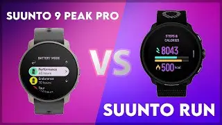 Suunto 9 Peak Pro vs Suunto Run Comparison