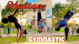 Multan gymnastic in dolat gate #flip #qamberparkour #ninjaskills #stunt #virl