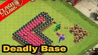 Deadly Air Trap Vs Air Troops #gaming #shorts #coc