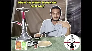 How to Make perfect Chillum for your Hookah / Shisha Head / full step by step/Malangi hookah