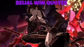 Belial Win Quotes - Granblue Fantasy Versus [Season 1 Roster + Belial]