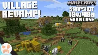 NEW VILLAGES! | 18w48a Snapshot Features & Changes - Minecraft 1.14
