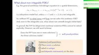 Dr. Dionyssis Mantzavinos | Initial-boundary value problems for the nonlinear Schr&ouml;dinger...