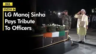 Jammu Kashmir News: LG Manoj Sinha Pays Tribute To Officers Killed In J&K&rsquo;s Anantnag Encounter