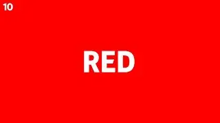 10 Hours of Red Screen
