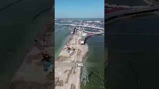 Did you know that Indonesia built a road over the sea?