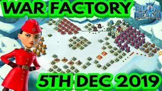 Boom Beach | WAR FACTORY GUIDE 5.12.19 | GRAMPS & GRENS SOLO