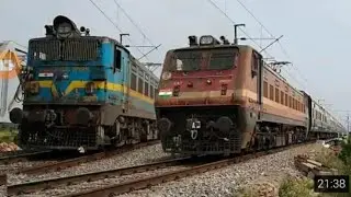 END OF Single Line Section Trains | Guntur - Tenali Doubling & Electrification Complete |IR