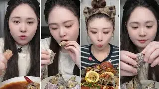 Food Mukbang ASMR | Messy & Satisfying Eating Sounds 🦪