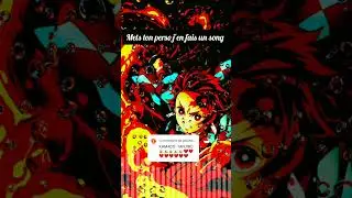 mets ton perso j'en fais un song #tanjirokamado #demonslayer #song #music