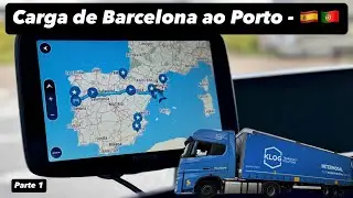 Carregando em Barcelona, rumo a Porto/Portugal - 🇪🇸🇵🇹 - Parte 1