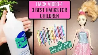 HACK VIDEO-1| NAUGHTY CHILDREN HACKS | SMART HACKS FOR PLAYFUL CHILDREN:) BEST QUICK HACKS FOR MOMS!
