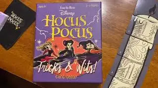 Funko Hocus Pocus Tricks and Wits Game Review!