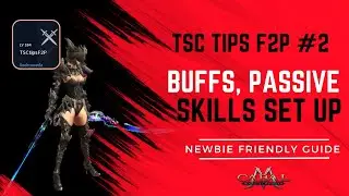 Buffs, Passive, Skill set-up for Auto DG Free2play Cabal Mobile