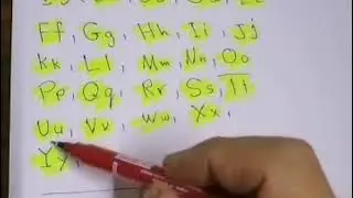 Lesson 1: The English Alphabet & Vowels and Consonants- الأحرف الانكليزية الصوتية والساكنة