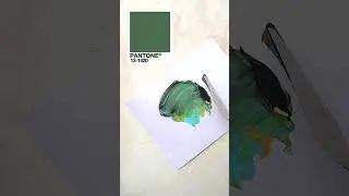 How to create Perfect Pantone shade #Shorts #Art #Colours