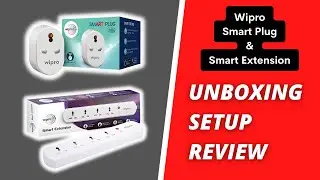 Wipro Smart Plug & Smart Extension: Unboxing, Setup, and Review
