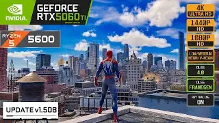 MARVELS SPIDER-MAN 2 - RTX 5060 Ti - RYZEN 5 5600