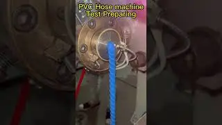 pvc garden hose extruder | PVC HOSE EXTRUDER | pvc garden hose extruder testing preparing | #short