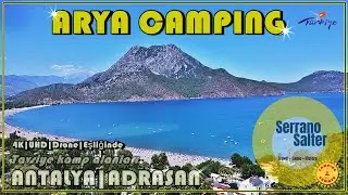 Arya Kamp | Drone ile | Adrassan |Antalya with coop@princessthaliatravelwithus7597 #camping