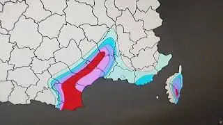 Des cumules de pluie inprétionan dans le sud de France des orages aussi 2026