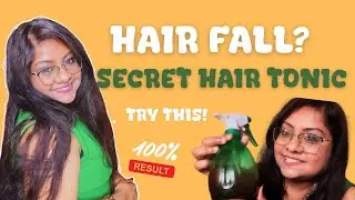 Hair Growth Tonic at Home | Stop Hair Fall | Secret Hair Growth Tonic Recipe You Must Try!#haircare