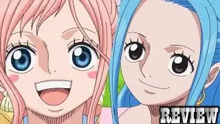 One Piece Episode 884 Review ワンピース :The Princess's Shirahoshi,Vivi & Rebecca Meet On Mariejoise!