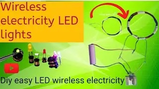 How to make wireless electricity.wireless electricity kese banate hen 