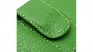 Carrymobile Leather case for Apple iPhone(4GB/8GB/16GB)-Gree