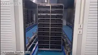 Room Proofer Roll Up Door Auto Rack Push