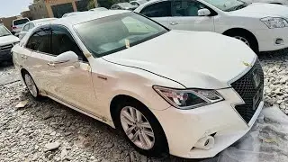Non custom paid Toyota Crown ATHLETE S 2.5 hybrid (2014) just in 27 lac | delivery all Pakistan 